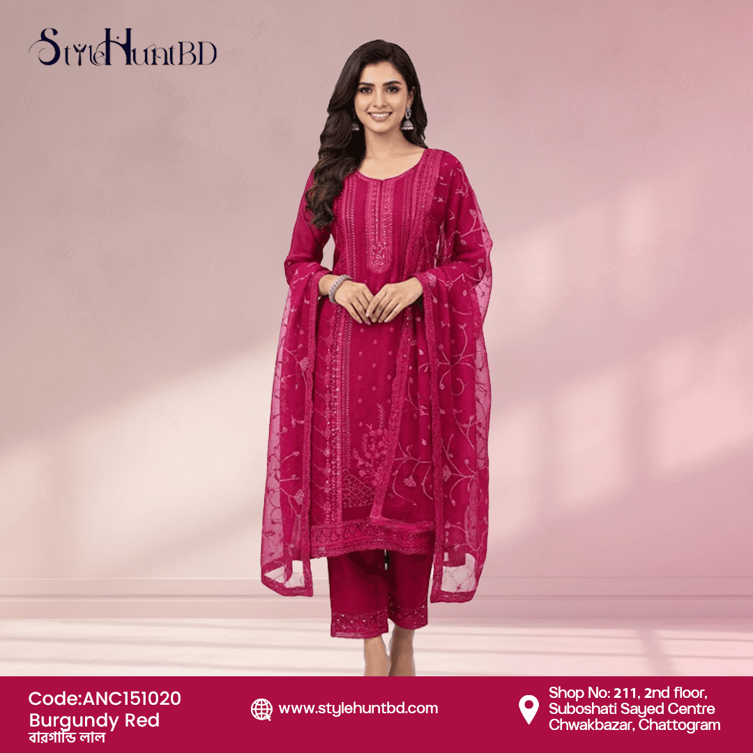 Burgundy Red AnyFashion Collection