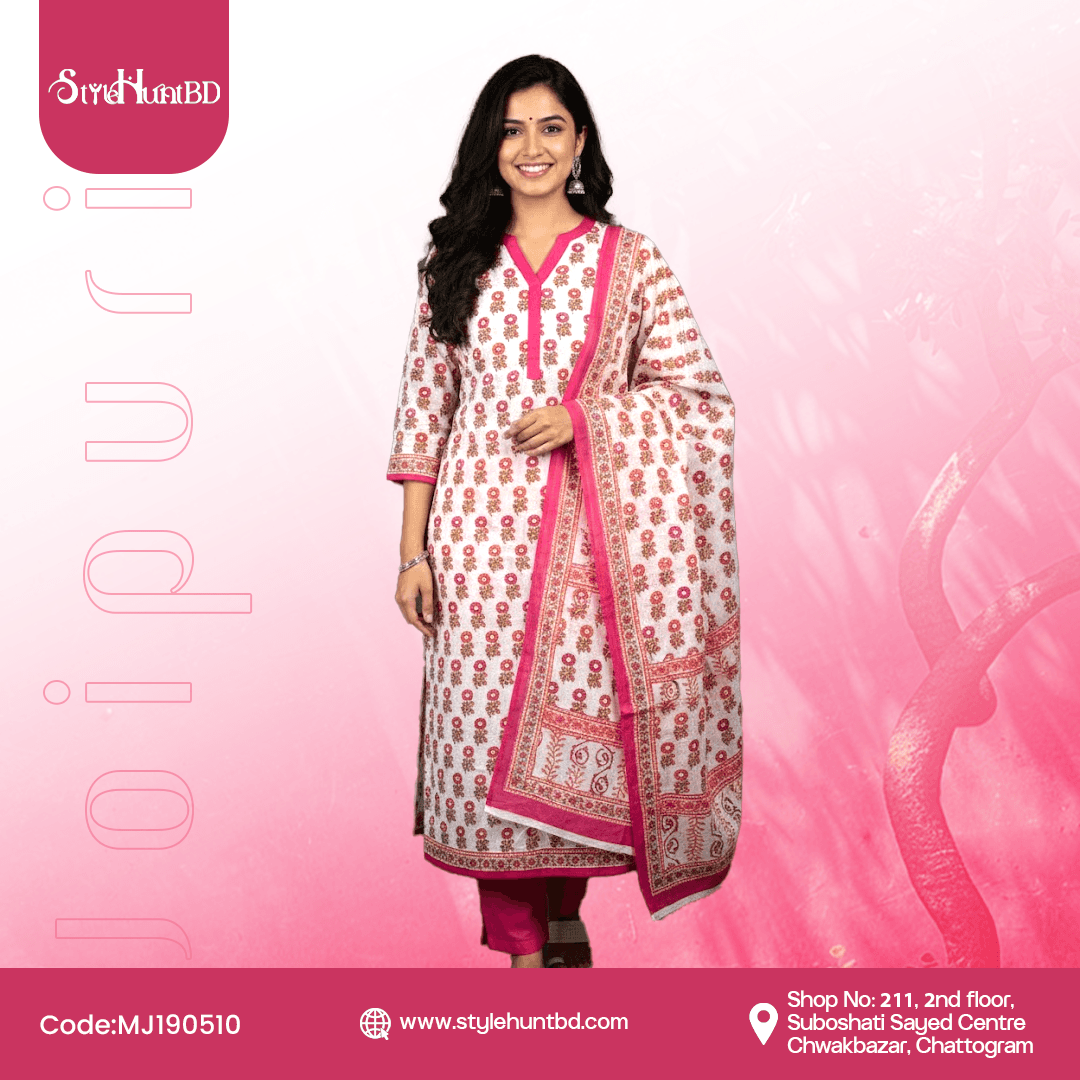 Dark pink Joipuri Collection