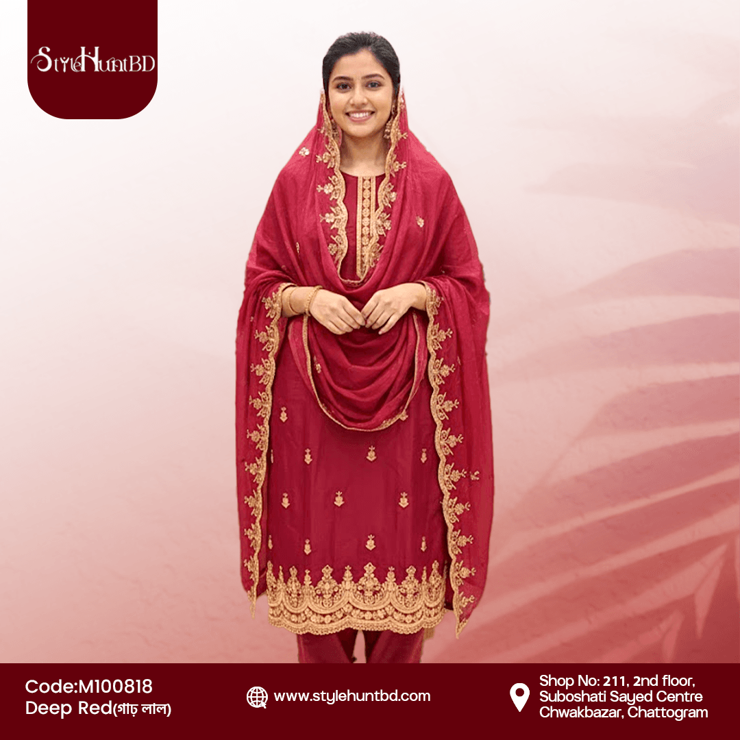 Deep Red Muslim Collection