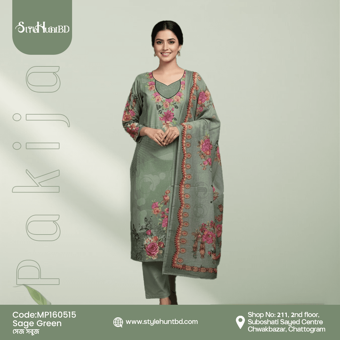 Sage Green Pakija Collection