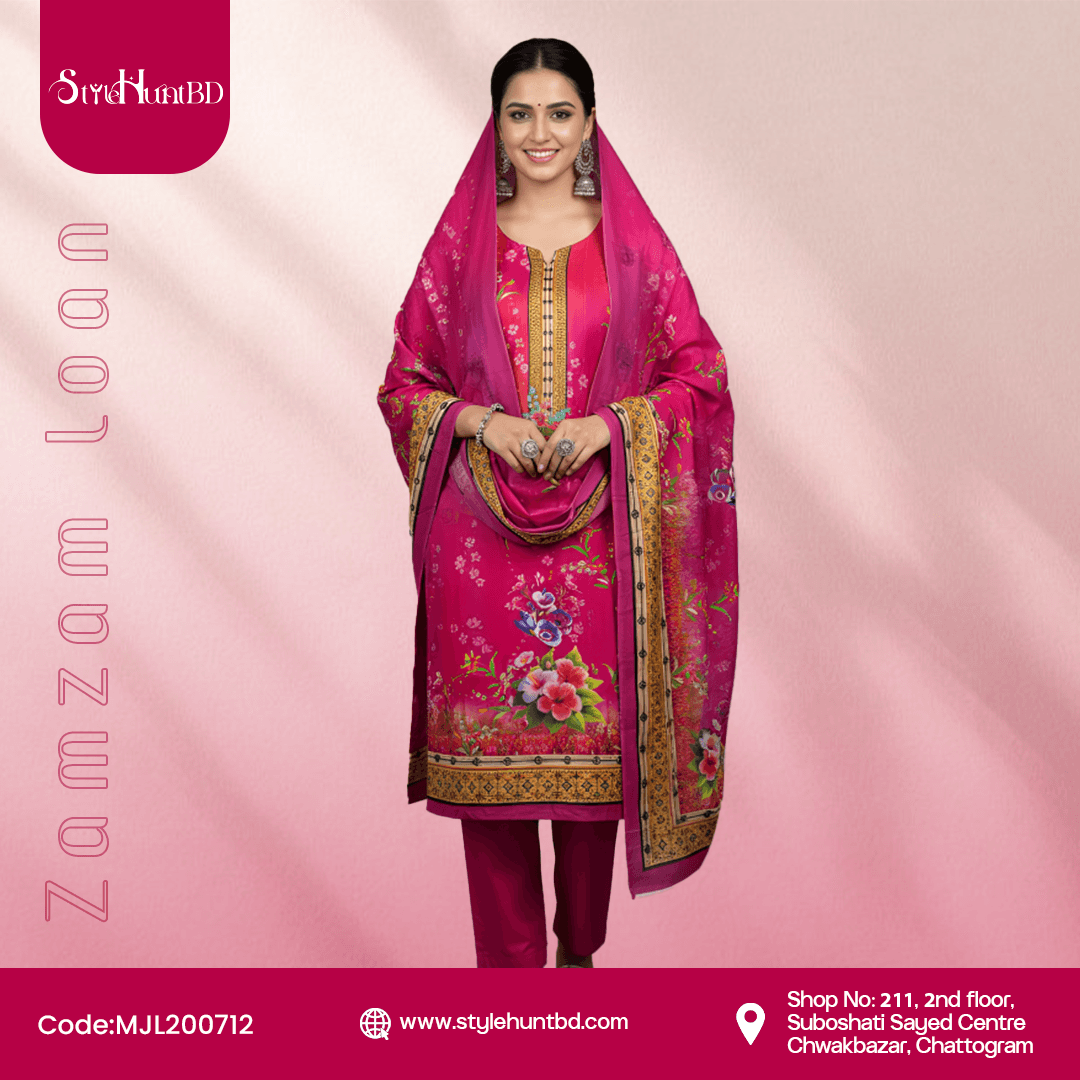 deep rose Zamzam loan Collection