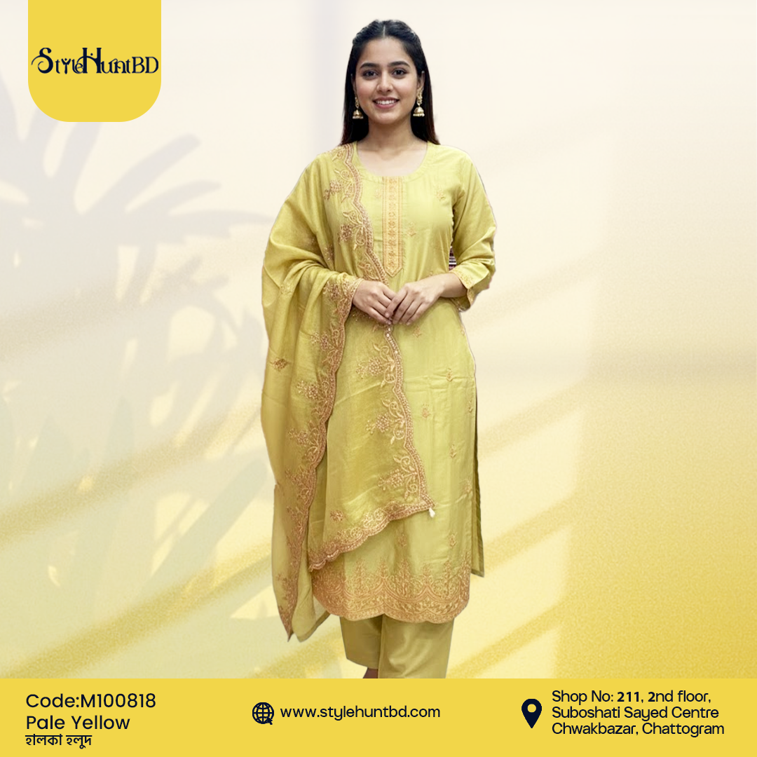 Pale Yellow Pale Yellow Muslim - Image 1