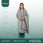 Joipuri cotton MJ190510 fabric with vibrant colors for modern and traditional fashion
