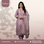 Hejel 3 piece cotton outfit made from breathable cotton fabric with a simple and comfortable design.